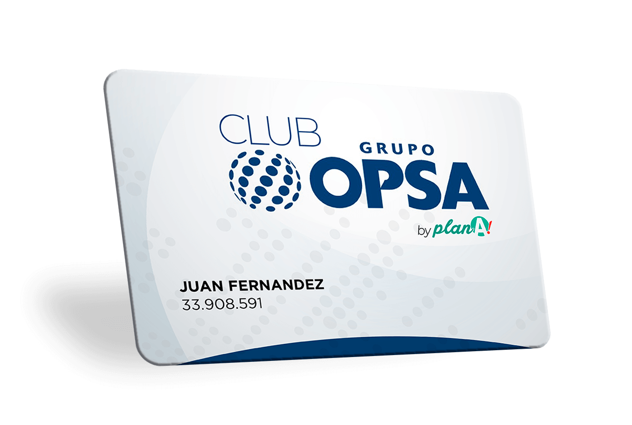 Tarjeta del club